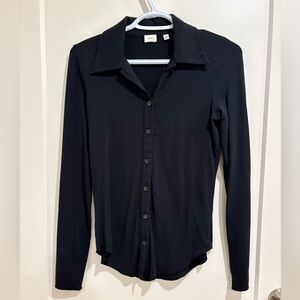 Wilfred black Button-Down Shirt